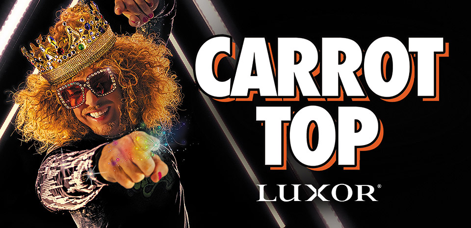 Carrot Top at Atrium Showroom at Luxor